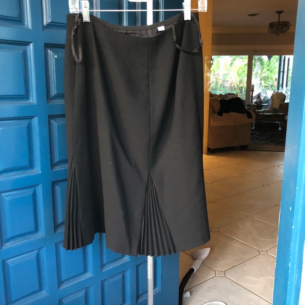 Oscar de la Renta pleated skirt